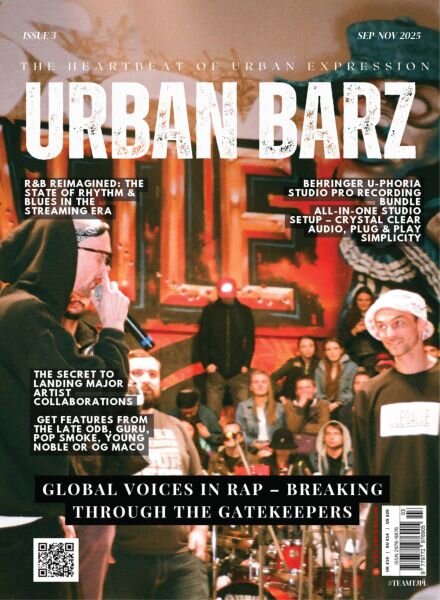Urban Barz Magazine – September-November 2025 Cover