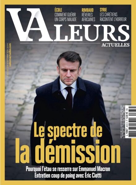 Valeurs Actuelles – 11 Septembre 2025 Cover