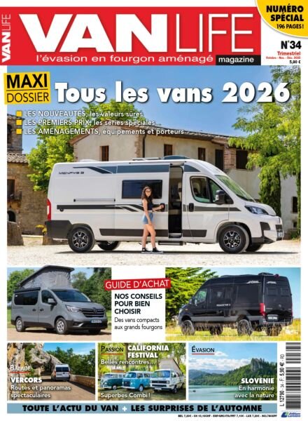 VanLife – 23 Septembre 2025 Cover