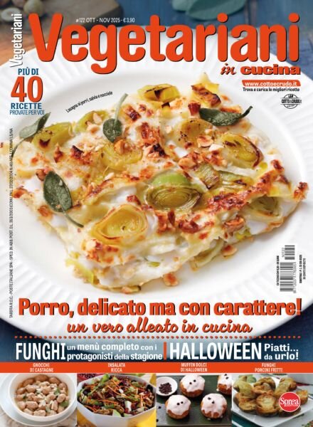 Vegetariani in Cucina – Ottobre-Novembre 2025 Cover