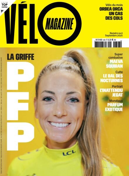 Velo Magazine – Septembre 2025 Cover