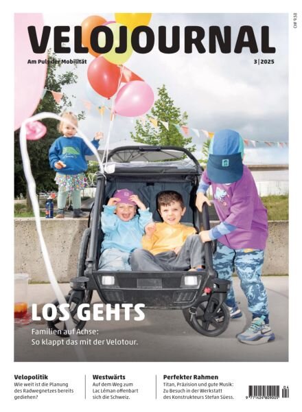 Velojournal – 16 September 2025 Cover