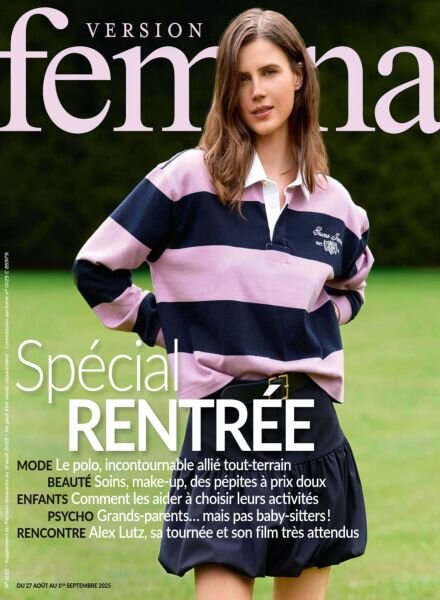Version Femina – 31 Aout 2025 Cover