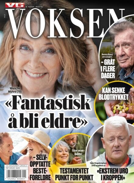 VG Voksen – September 2025 Cover
