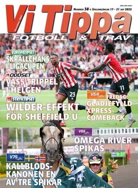 Vi Tippa – 16 September 2025 Cover