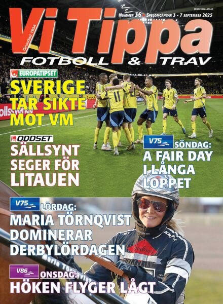 Vi Tippa – 2 September 2025 Cover