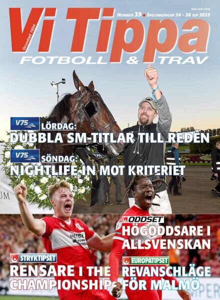 Vi Tippa – 23 September 2025 Cover