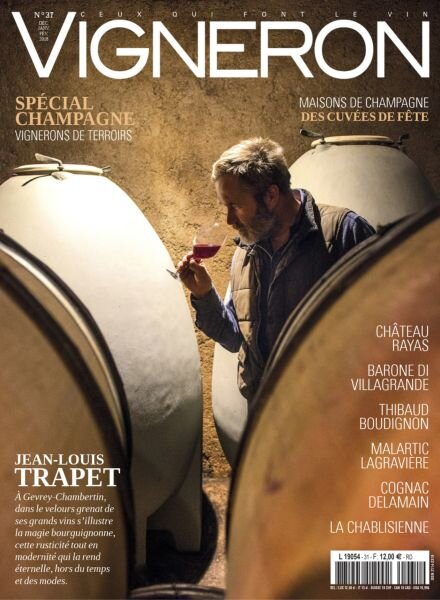 Vigneron – Decembre 2017 – Janvier-Fevrier 2018 Cover