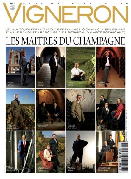 Vigneron – Janvier-Fevrier-Mars 2012 Cover
