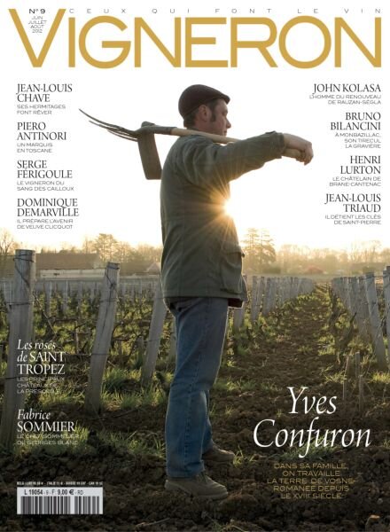 Vigneron – Juin-Juillet-Aout 2012 Cover