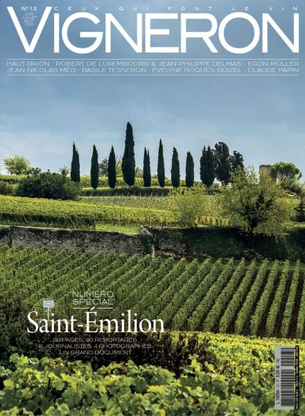 Vigneron – Juin-Juillet-Aout 2013 Cover