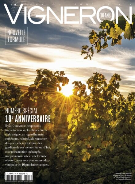 Vigneron – Juin-Juillet-Aout 2020 Cover