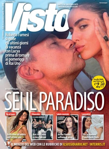 Visto – 9 Settembre 2025 Cover