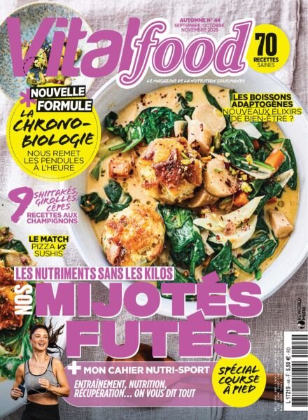 Vital Food – Automne 2025 Cover