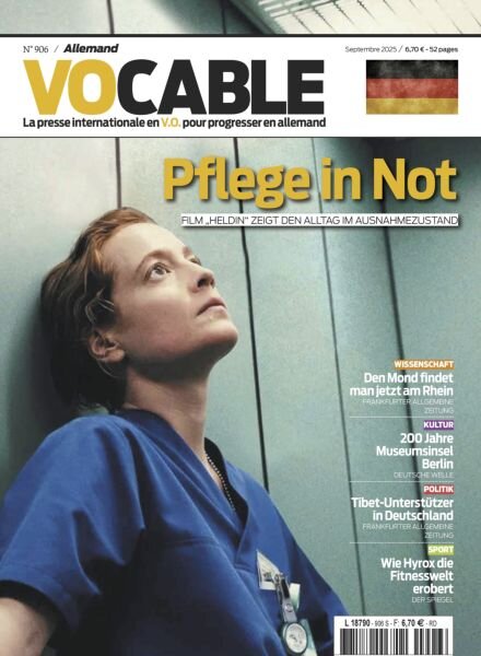 Vocable Allemand – Septembre 2025 Cover