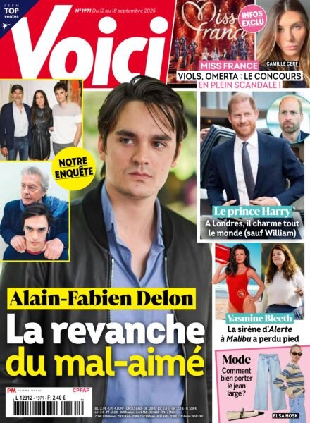 Voici – 12 Septembre 2025 Cover