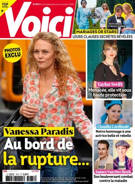 Voici – 26 Septembre 2025 Cover