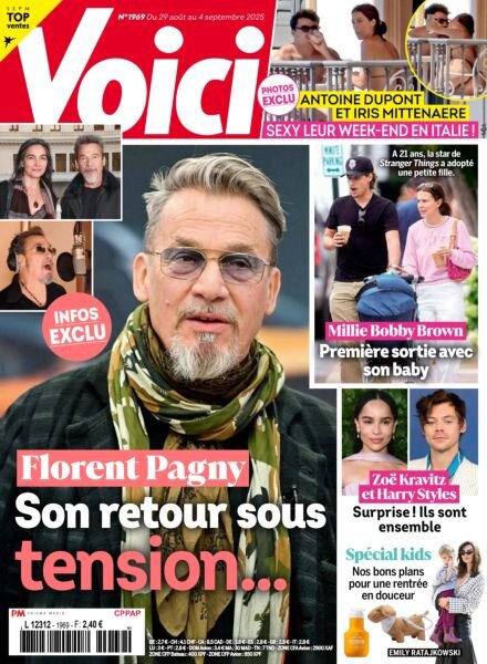 Voici – 29 Aout 2025 Cover