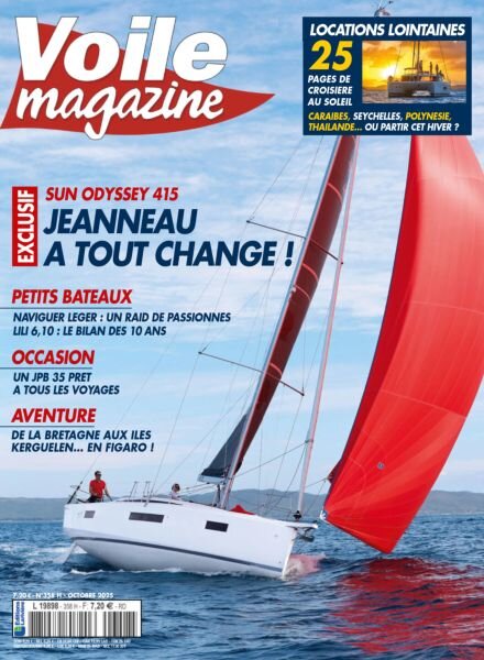 Voile Magazine – Octobre 2025 Cover