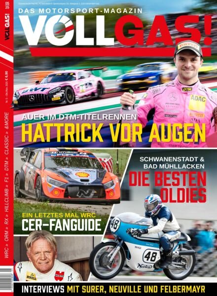 Vollgas! – September 2025 Cover