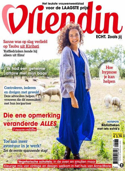 Vriendin – 16 September 2025 Cover