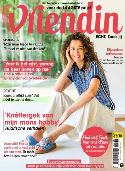 Vriendin – 2 September 2025 Cover