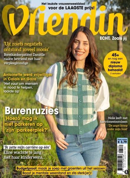 Vriendin – 23 September 2025 Cover
