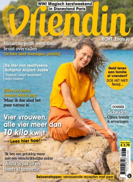 Vriendin – 9 September 2025 Cover