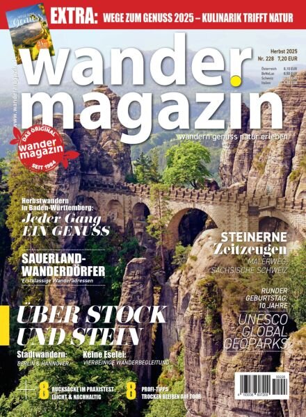Wandermagazin – Herbst 2025 Cover
