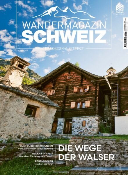 Wandermagazin Schweiz – September-October 2025 Cover