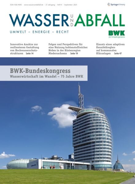 Wasser und Abfall – September 2025 Cover
