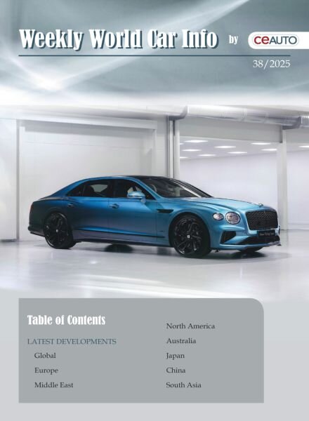 Weekly World Car Info – 20 September 2025 Cover