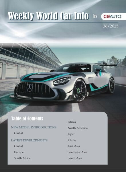 Weekly World Car Info – 6 September 2025 Cover