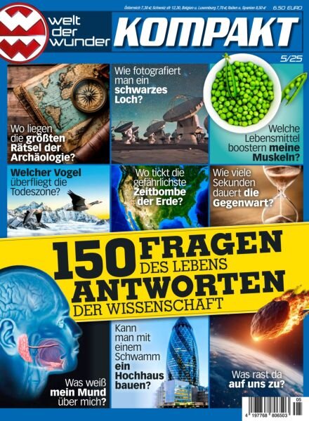 Welt der Wunder Kompakt – September 2025 Cover
