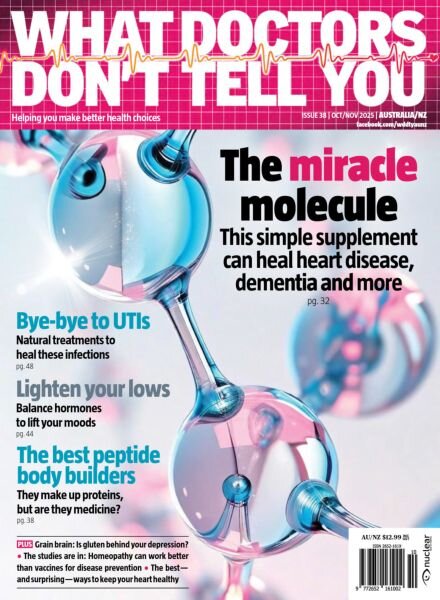 What Doctors Don’t Tell You Australia New Zealand – October-November 2025 Cover