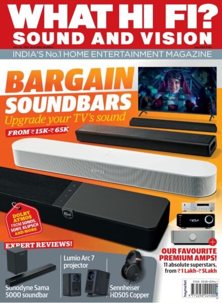What Hi-Fi Sound and Vision India – July 2025 Cover