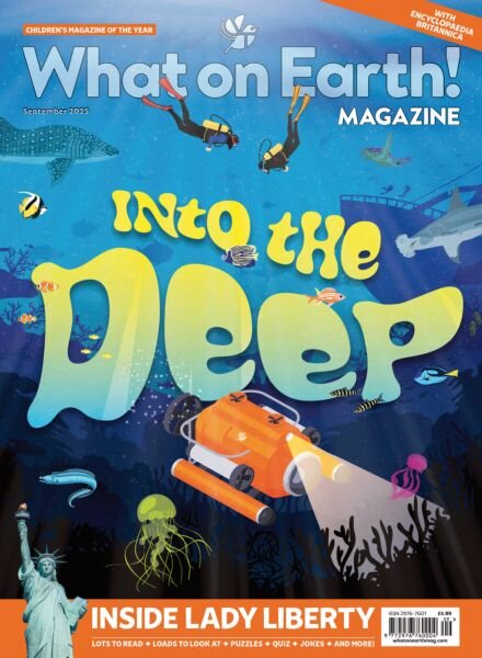 What on Earth! Magazine – September 2025 Cover