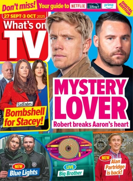 What’s on TV – 27 September 2025 Cover