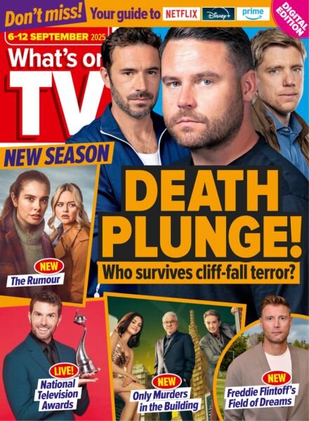 What’s on TV – 6 September 2025 Cover