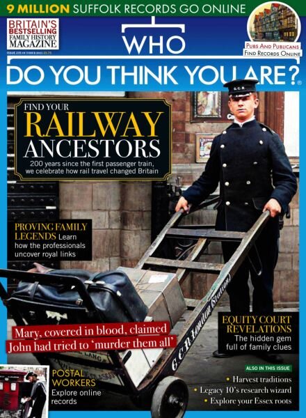 Who Do You Think You Are – October 2025 Cover