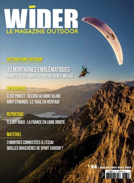 Wider – Juillet-Aout-Septembre 2025 Cover