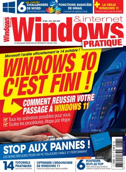 Windows & Internet Pratique – Octobre-Novembre 2025 Cover