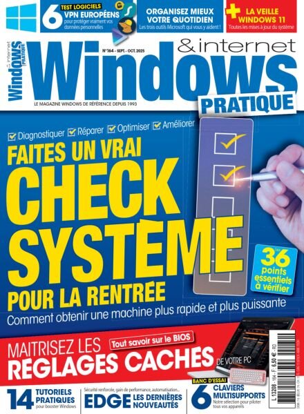 Windows & Internet Pratique – Septembre-Octobre 2025 Cover