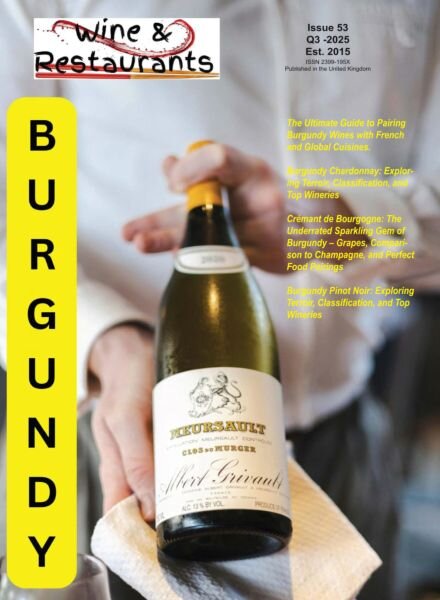 Wine & Restaurants Magazine – Issue 53 2025 Cover