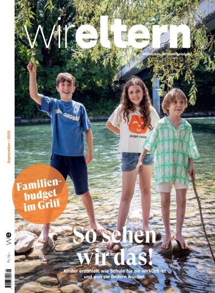 Wir Eltern – September 2025 Cover