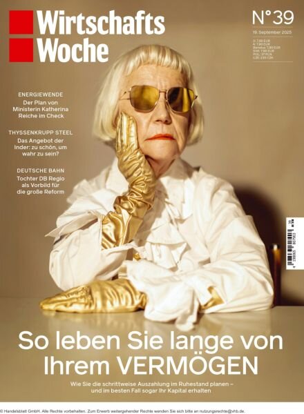 WirtschaftsWoche – 19 September 2025 Cover