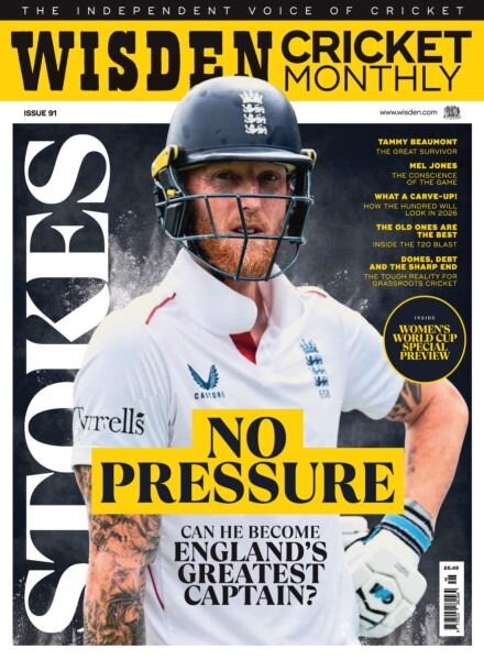 Wisden Cricket Monthly – Issue 91 2025 Cover