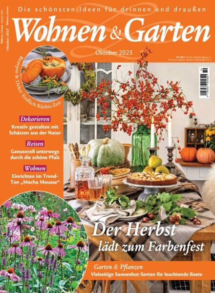 Wohnen & Garten – Oktober 2025 Cover