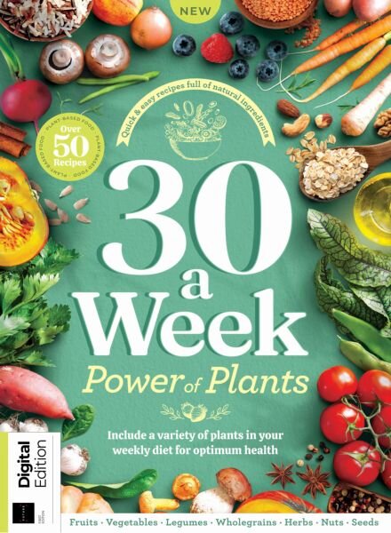 Woman & Home 30 A Week Power of Plants – 1st Edition – September 2025 Cover