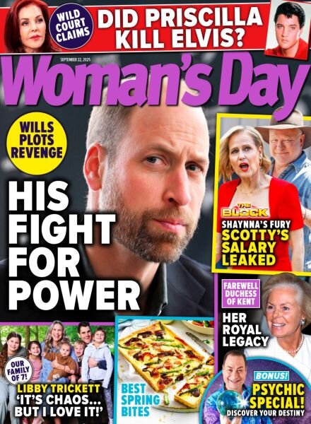 Woman’s Day Australia – 22 September 2025 Cover